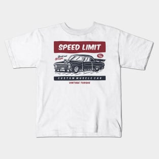 Hotrod Car Kids T-Shirt